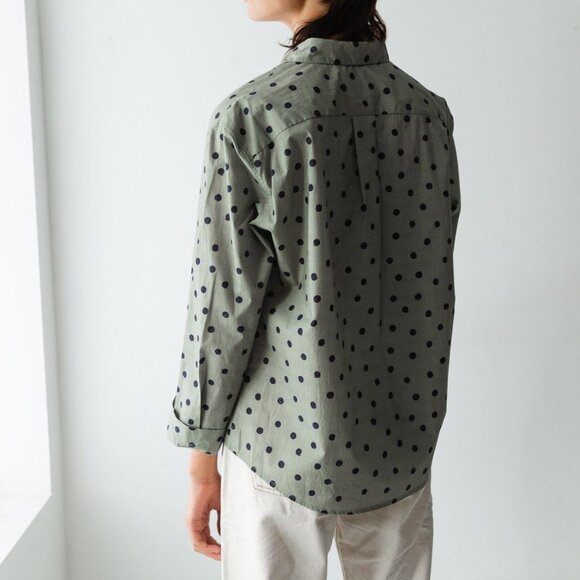 Caron Callahan Alice Shirt – Sage Dot – Size XL - Picture 3 of 9